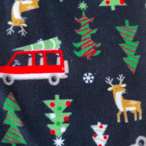 Carters Christmas Fleece Pajama Pants Size 4T - Picture 2 of 4